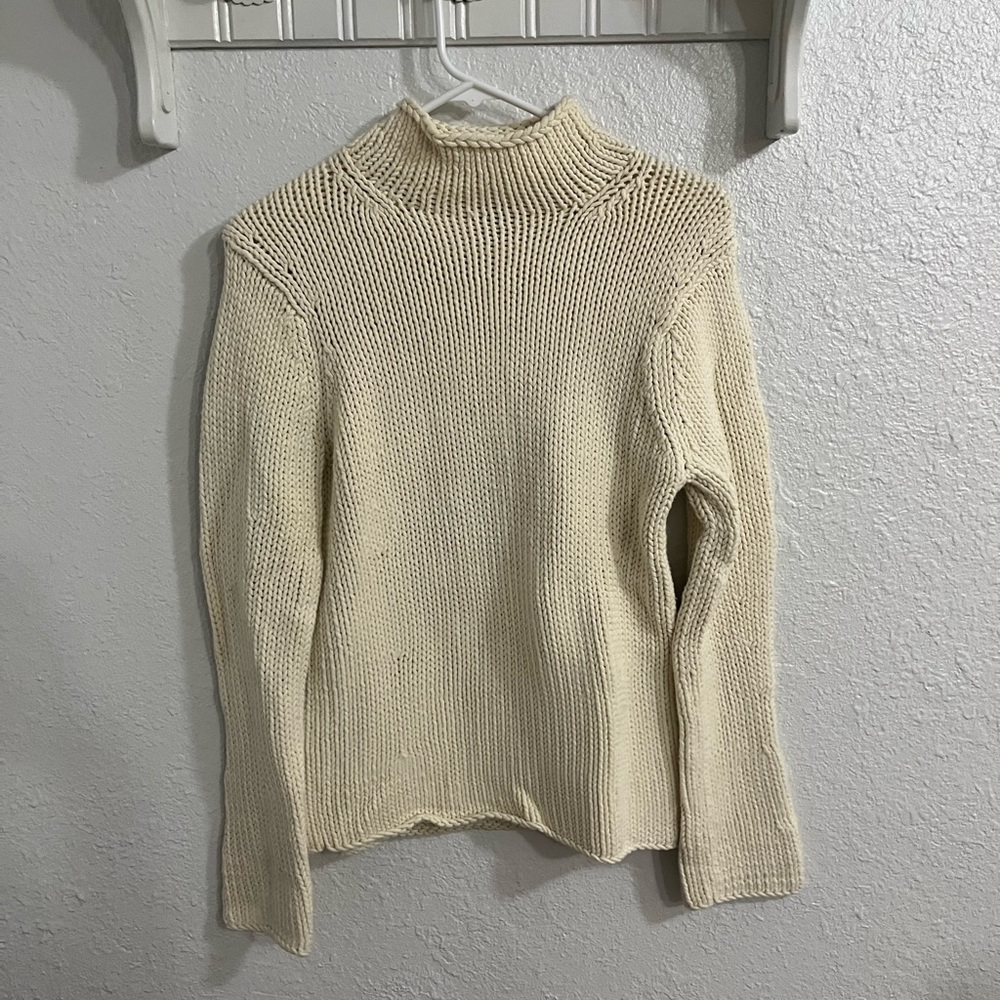 Chunky knit sweater